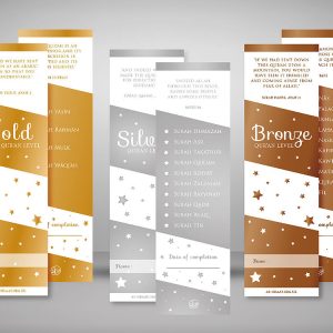 Qur'an Progress Bookmarks